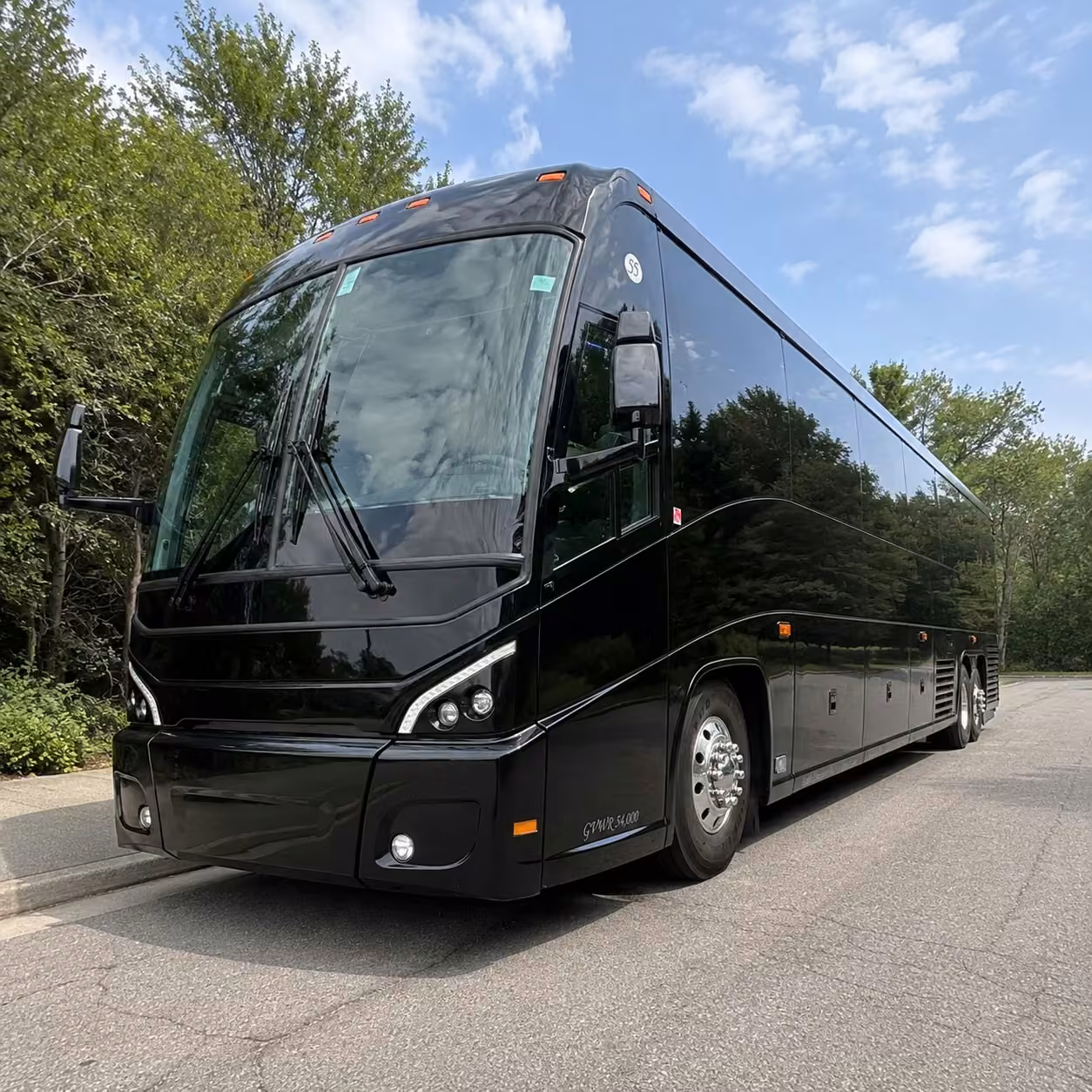 40 56 passenger charter bus