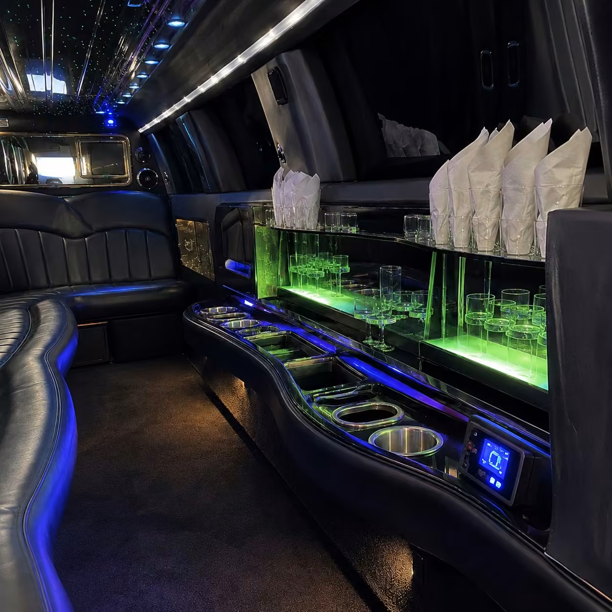lincoln mkt limo interior