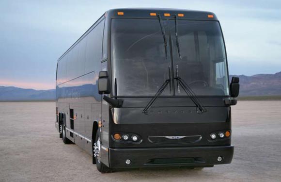 Houston 56 Passenger Charter Bus